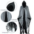 thumbnail image 2 of Capa Aterradora para Adultos Traje Fantasma Suministros Fiesta Disfraz Halloween, 2 of 9