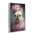 thumbnail image 2 of Stupell Industries Eclectic Victorian Era French Bulldog Gray Framed Giclee Art, 16 x 24, by Wumples, 2 of 7
