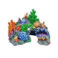 thumbnail image 2 of Hbdhejl Décoration Aquarium Fond Simulation Corail Décoration Imitation Pierre Résine Rocaille, 2 of 9