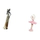thumbnail image 5 of Figura de mujer africana,Estatua artesanal de una dama tribal africana,hecha a mano,para cafetería.,Estatua de bailarina de ballet,Estatua de bailarina de resina,escultura de, 5 of 8