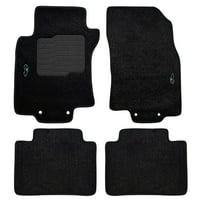 ecoMats Carpet Floor Mats Custom Fit for 2014 2015 2016 2017 2018 2019 Nissan Rogue Front and Rear Row Perfect Fit (Does not Fit Rogue Sport)