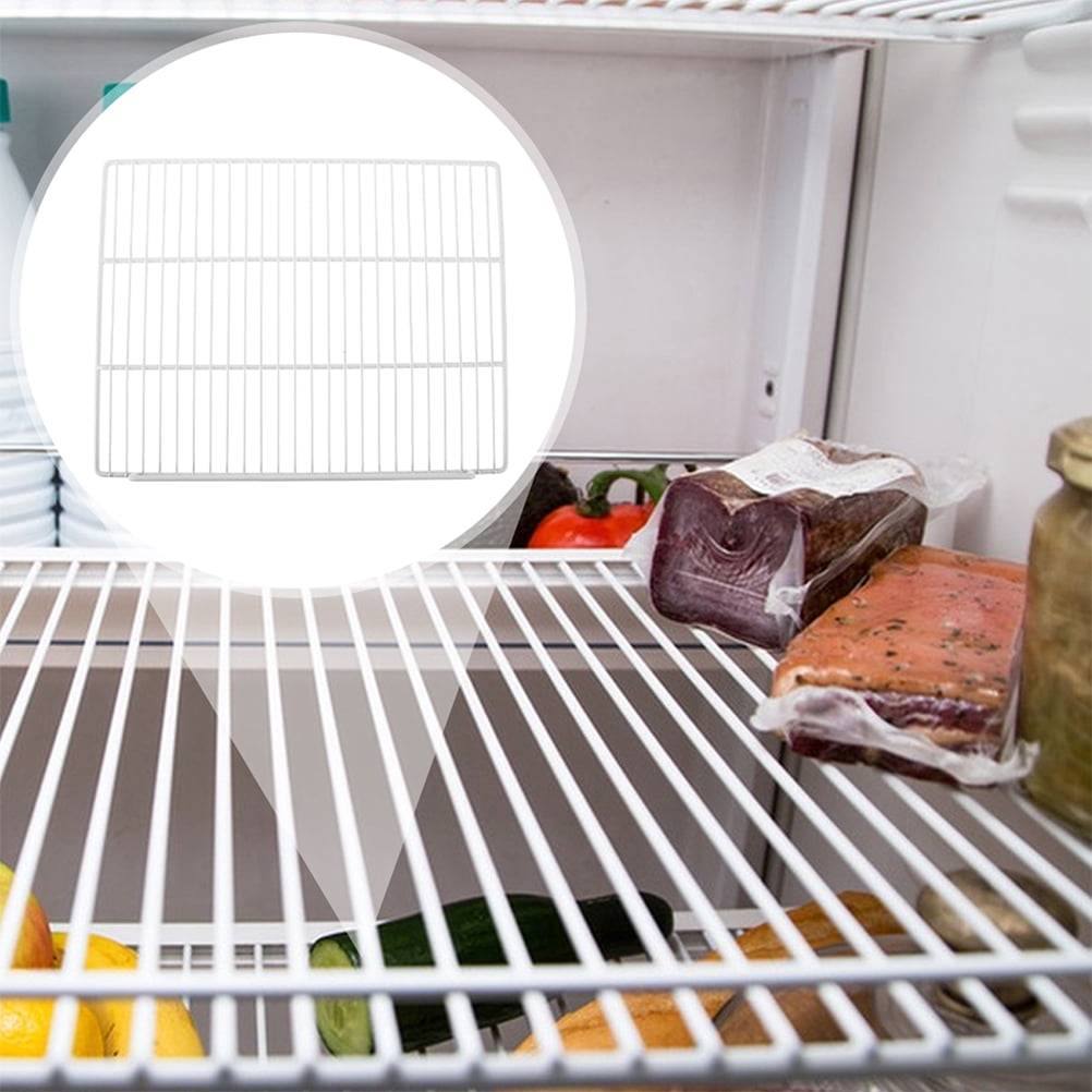 LOLIPPYY White Mesh Shelf Divider for Refrigerator, Organizer to Maximize Space and Keep Items Neat and Accessible