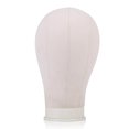 thumbnail image 4 of Peluca de cabeza de lona de 23 pulgadas, modelo para hacer cabeza de maniquí, sombrero, gorro, modelo de maniquí de exhibición, 4 of 11
