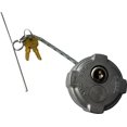 thumbnail image 4 of Fuel Tank Accessories 2 3/8" Locking Diesel Fuel Cap for Freightliner M2 Small Semi Box Trucks, 4 of 4