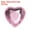 Light Pink 20mm, variant on Uxcell 20Pcs Acrylic Flat Back Rhinestones 20mm Heart Artificial Gemstone for Crafts Jewelry Making White