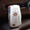 thumbnail image 7 of Lexiaoo Smart Remote Key Cover Key Fob Case Shell for Fit BMW 1 3 4 5 6 7 Series X3 X4 M5 M6 GT3 GT5 White, 7 of 7