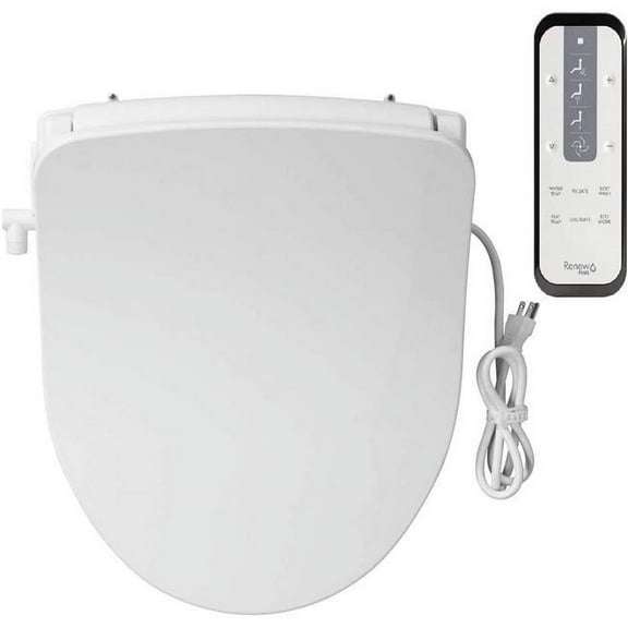 Bemis BMS-B1980NL-BID-BN-UBS Re  Plus Heated Bidet Cleansing Spa with Hot Air Dryer