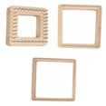 thumbnail image 1 of Herramientas de Tejer de Madera Sunnimix 3 Uds Duraderas Telar de tabla de tejer, 1 of 8