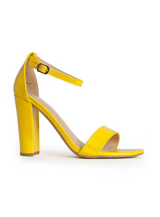 Womens Sandals in Womens Shoes | Yellow - Walmart.com