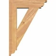 thumbnail image 2 of Ekena Millwork 3 1/2"W x 18"D x 26"H Traditional Traditional Smooth Bracket, Western Red Cedar, 2 of 4