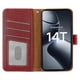 thumbnail image 2 of For Xiaomi 14T Case RFID Blocking Wallet Litchi Texture Leather Phone Cover Magnetic Clasp - Grey, 2 of 5