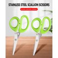 thumbnail image 3 of Herb Scissors, Herb Scissors with 3/5 Blades, Multi Blade Kitchen Scissors for Cutting, Shredding and Cooking Cilantro Onion Salad Garden Herbs, Dishwasher Safety (Green), 3 of 7