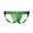 Green Mens Underwear Clearance, variant on Mens PU Thongs Adjustable Jockstrap Stretchable Athletic Cutout Brief with Pouch Sleepwear Nightwear