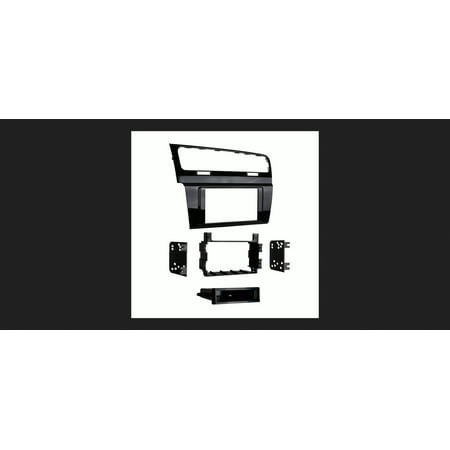 Metra - Dash Kit for 2015 and Later Volkswagen Golf Vehicles - Black