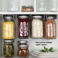 thumbnail image 6 of Jar Organizer Holder Rack for Food Storage,Canning Hanger Accessories for 4Oz, 8Oz, 12Oz, 16Oz, 24Oz, 32Oz, 64Oz B, 6 of 8