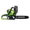 Greenworks 40V 12" Cordless Chainsaw with 4Ah Battery Included 20202