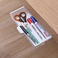 thumbnail image 6 of LAMIRO Slide Out Drawers Adhesive Under Desk Drawers Desk Storage Drawers Kitchen Under Shelf Storage Organizer for Home Kitchens Office Use, 6 of 8