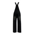 thumbnail image 4 of NMMUED Womens Denim Overalls Loose Fit Barrel Leg Adjustable Strap Jean Jumpsuits Bib Overalls Women Black L, 4 of 4
