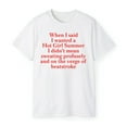 thumbnail image 3 of When I Said I Wanted A Hot Girl Summer T-Shirt, 3 of 5