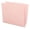 Pink, variant on End Tab File Folders Lavender - Shelf-Master Reinforced 1/2" Tabs, Letter Size, 100 Count