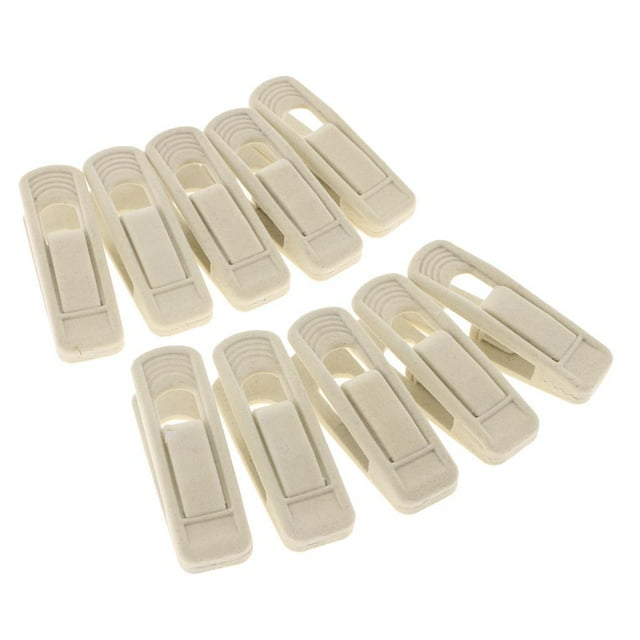 Pinzas para sujetadores de abrazaderas para calcetines BLESIY Beige