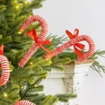 thumbnail image 6 of Hometravel Red White Candy Cane Decor, Christmas Candy Branch Arrangements, Festive Holiday Stems for Display, Seasonal Decorative Accents, 6 of 9