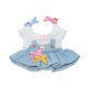 thumbnail image 3 of Vestido de muñeca,Vestido y camiseta para muñecas de 15 cm,accesorios para vestir,Muñecas de moda de 17 cm,vestidos,camisetas,trajes,ropa,Muñecas bebé Accesorios para niños Regalos de, 3 of 8