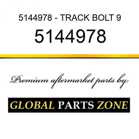 

5144978 - TRACK BOLT 9/16X1-15/16 fits Caterpillar (CAT)
