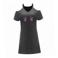 thumbnail image 4 of Vestido de mujer con hombros descubiertos, vestido informal de verano para mujer, para viaje, viaje, mujer , s S, 4 of 7