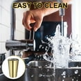 thumbnail image 6 of 2Pcs Stainless Steel Cup, 15Oz Metal Double Walled Travel Tea Coffee Mug for Milk, Juice, Cold or Hot Drinks (Gold), 6 of 7