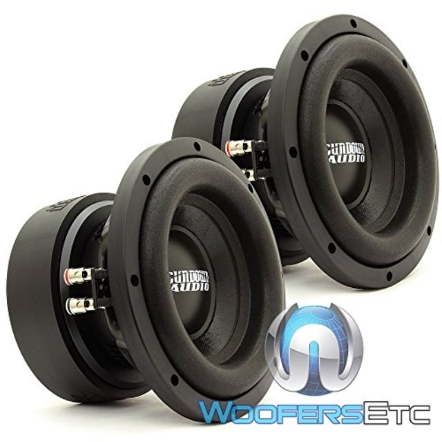 pair of sundown audio e8 v.5 d4 8" 300w rms dual 4ohm ev.5 series