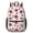 Pioneer Flower Floral, variant on Pioneer Flower Floral Print Pattern 17" School Backpacks for Teens,Waterproof Oxford Fabric,S-Shape Padded Straps for School,Travel,Hiking,Camping