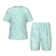 thumbnail image 1 of Balery Blue Bright Conjunto de Pijama Infantil de Manga Corta con Estampado – Ropa de Dormir de Algodón Suave-4X-Large, 1 of 6