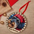 thumbnail image 4 of Brittany Xmas Dog Ornament, Brittany Dog Christmas, Brittany Dog Suncatcher, Christmas Hanging Stained Glass, Xmas Decor,, 4 of 4