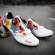 thumbnail image 1 of Zapatilla de ciclismo de carretera - Tacos de 2 y 3 pernos compatibles con las calas SPD / Look System Zapatillas de deporte para bicicletas de carret Blanco 47 Macarena Zapatillas de bicicleta de carretera para hombre, 1 of 8