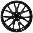 thumbnail image 2 of 20 inch Replica Wheel DG15 for Dodge Hellcat Rim 20x10 Black Wheel, 2 of 3