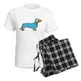 thumbnail image 4 of CafePress - Dachshund In Women's Light Pajamas - Women's Short Sleeve Print T-Shirt and Pants Light Cotton Pajama Set, 4 of 7