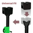 thumbnail image 3 of Jack Stand Pads, Universal Car Rubber Jack Pad Adapter Anti-Slip Slotted Frame Rail Protector, 4, 3 of 8