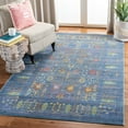 thumbnail image 2 of SAFAVIEH Valencia Grigor Traditional Polyester Runner Rug, Blue/Multi, 2'3" x 14', 2 of 5