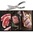 thumbnail image 4 of Professional Rib Membrane Remover Stainless Steel Tool Kit, Stainless Steel BBQ Accessories for Rib Prep, Arc Clamp & Non-Slip Grip, Easy Membrane Removal, Dishwasher Safe, 4 of 6