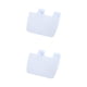 thumbnail image 3 of Injueey Fregadero plano Deflector de agua Resistente a salpicaduras Lechón de protección Tablero impermeable Herramienta de artilugio de cocina a blanco 280*245*10mm 2piezas Injueey  CBP097274, 3 of 5