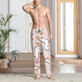 thumbnail image 2 of Naloa Goose Queen Pajama Pants Men, PJ Bottoms, Sleep & Lounge Pants-Medium, 2 of 6