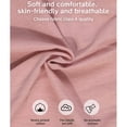thumbnail image 6 of REDARER Girls Solid Cotton Dress Flutter Sleeve Casual Summer A-Line Dress for Everyday Wear,3-4 Years, 6 of 9