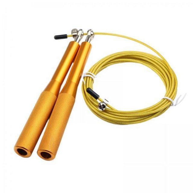 Saltar la cuerda,Cuerda de saltar de velocidad con mango de aleación de aluminio,Cuerdas de saltar para mujeres,hombres y niños,para interiores y exteriores,Ejercicio de fitness con cuerda de