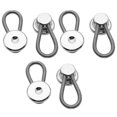 thumbnail image 3 of Baohd 6pcs 10mm Dress Neck collar extender Collar Extenders Button neck spring extender Elastic Alloy Spring Jeans Shirt Buckle Extension Buttons, 3 of 4