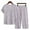 Multicolor, variant on uublik Petite Pajamas for Women Petite Length Short Sleeve Printed Tops Pants 2 Piece Pajama Set