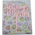 thumbnail image 4 of Always & Forever - Love Themed Rose Gold Cake Topper for Proposal, Wedding, Bridal Shower or Anniversary Cake (Pack of 2), 4 of 5