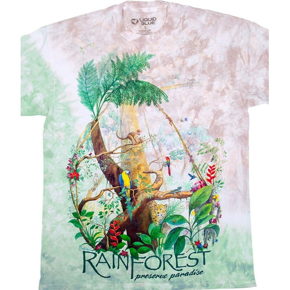 Rainforest Tie-Dye T-Shirt