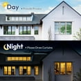 thumbnail image 3 of rabbitgoo One Way Window Film Daytime Privacy Mirror Window Tint for Home Office, Heat Control Sun Blocking Anti UV Reflective Tinting Film Glass Window & Door Covering, Blue Silver, 3 of 10