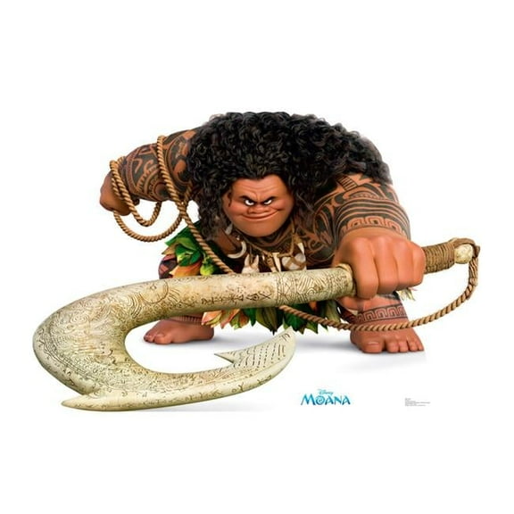 45 x 67 in. Maui - Disneys Moana Cardboard Standup